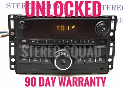 Reproductor de CD Saturn Ion Vue 2006-2007 radio AM FM con entrada auxiliar "GM706" Foto 1 de 4