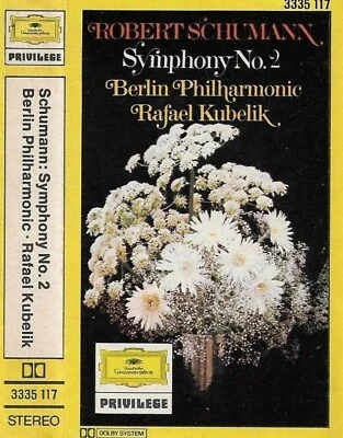 Robert Schumann Symphonie Nr. 2 CASSETTE ALBUM Kubelik Berlin Philharmonic - Image 1 of 4