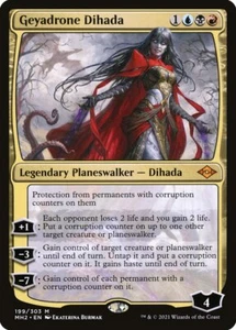 MTG Magic the Gathering Geyadrone Dihada (199/765) Modern Horizons 2 LP - Picture 1 of 1