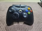 Genuine Microsoft Xbox 360 / Pc Black Wired Controller Free Postage ( Corded )