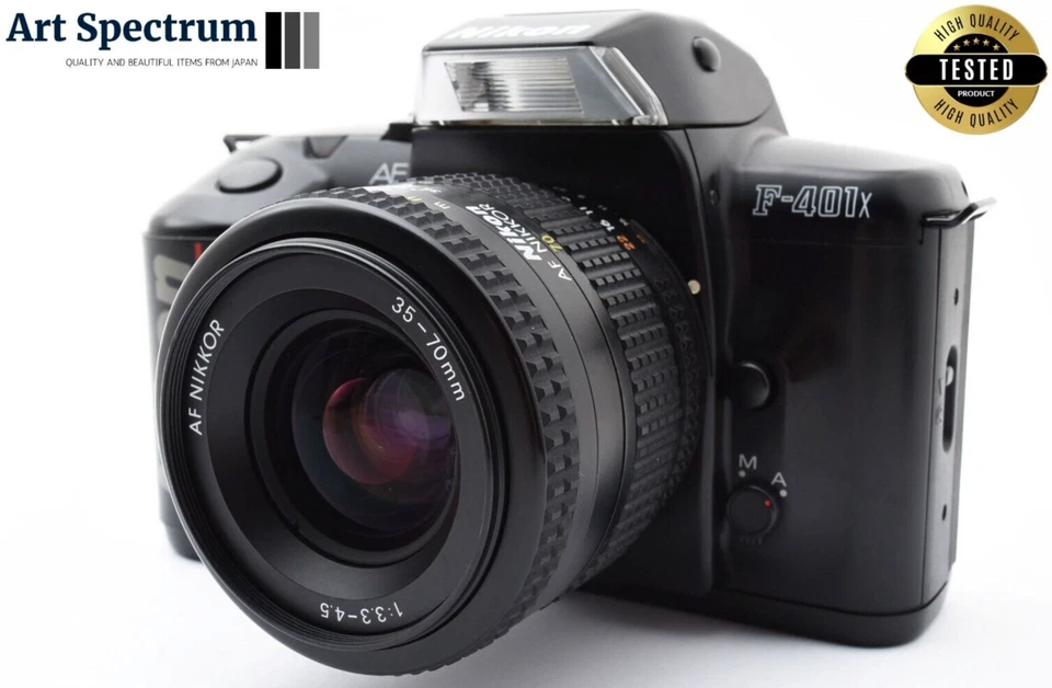 [N Como Nuevo] F-401X (N4004)+ AF Nikkor 35-70 mm f3,5-4,5 lente zoom cámara fotográfica SLR Foto 1 de 4