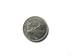 CANADA, SUPERB 25 CENTS 1979 CARIBOU!!! - Picture 1 of 2