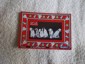 Disney: 101 Dalmatians 1996 "101 DALMATIANS" #Magnet Trading Card CHASE - Picture 1 of 2