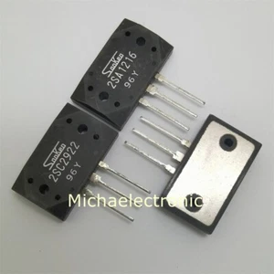1 par 2SA1216 2SC2922 Y A1216 C2922 -Y Genuino NUEVO Sanken MT-200 - Imagen 1 de 6