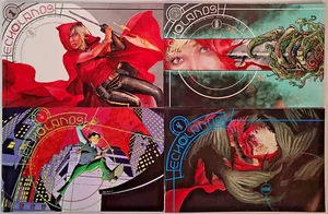 Echolands 1 2 3 4 Raw Cover Comic Lot Set Image Williams Collection - Picture 1 of 5