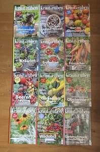 Gartenzeitschrift Kraut und Rüben kompletter Jahrgang 2017 - Bild 1 von 1
