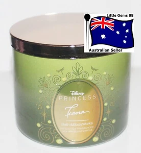 BATH & BODY WORKS CANDLE Disney Princess Tiana 3 WICKS 14.5OZ JAR SCENTED - Picture 1 of 1