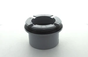 Hunter Rainwater GR410 110mm Unifit Outlet for Flat Bottom Gutters - Grey - Picture 1 of 1