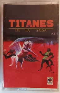 TITANES DE LA SALSA VOL. 4, FEAT. GRUPO CLASE / ALFA OCHOA, MEXICAN TAPE ALBUM - Picture 1 of 4