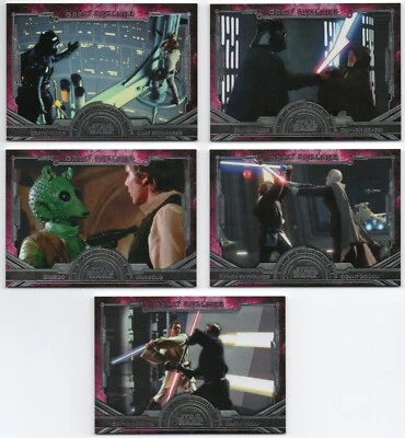 2016 Topps Star Wars Masterwork Great Rivalries 10 Cards Complete Set - Image 1 of 2