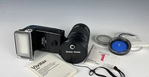 Vivitar 28-90mm f2.8-3.5 Series 1 With Accessories Zoom Thyristor 3500 & Lenses - Picture 1 of 9