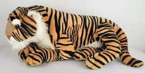 Tiger Plush Stuffed Animal Disney Park Realistic Worldwide Conservation Fund 15" - Picture 1 of 9