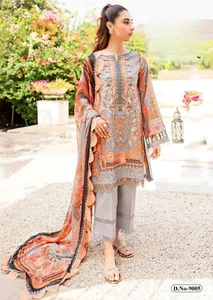 INDIAN PAKISTANI SALWAR KAMEEZ READY TO WEAR SUITS WEDDING PARTY BOLLYWOOD DRESS - Picture 1 of 2