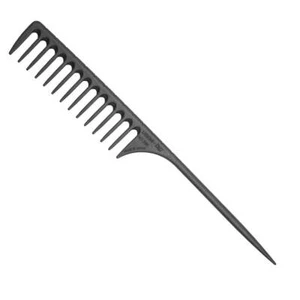 Utsumi Tail Comb Black 10" #296 Made in Japan - Picture 1 of 1