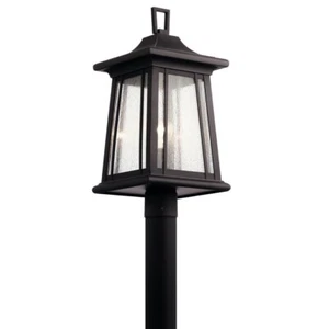 Kichler Lighting 49911RZ Taden - 1 Light Outdoor Post Lantern - 21.5 Inches Tall - Picture 1 of 2