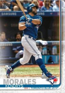 Kendrys Morales 2019 Topps Series 2 Baseball MLB Card #436 Toronto Blue Jays