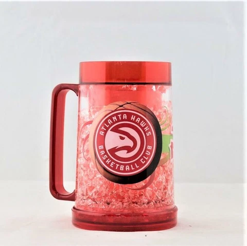Atlanta Hawks Licensed NBA 16oz Hunter Freezer Mug Cover