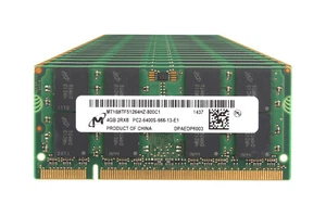 Micron 10x4GB 2Rx8 PC2-6400 DDR2 800Mhz RAM SO-DIMM 1.8V Unbuffered Memory" - Picture 1 of 12