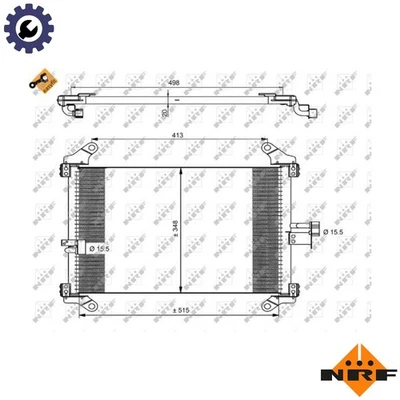 CONDENSER AIR CONDITIONING 35494 FOR PEUGEOT BOXER/Platform/Chassis/Van/Bus 2.8L - Image 1 of 4