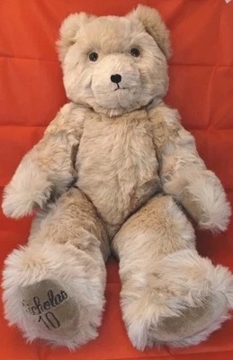 Huge 1983 Dorothy Bordeaux Jointed 25" Teddy Bear Fantastic Estate Find!! - Image 1 of 4