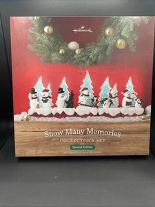 2018 Hallmark Snow Many Memories Collection's 10 Pieces Set Special Edition - Bild 1 von 11