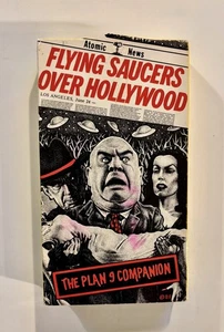 Flying Saucers Over Hollywood VHS, Plan 9 Companion, Rare, Horror, Ed Wood - Picture 1 of 12