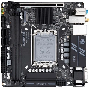 SCHEDA MADRE H610 LGA1700 DDR4 MAX 64GB MINI-ITX 12TH 13TH GEN CON WIFI - Imagen 1 de 3