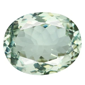 3,40 quilates exquisita ovalada 11,8 x 8,8 mm plata blanca Sri Lanka sillimanita natural - Imagen 1 de 5