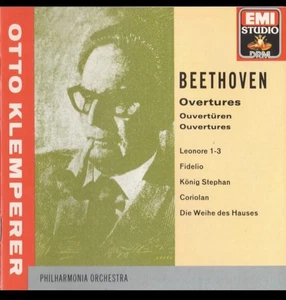 Beethoven Overtures - Otto Klemperer - Philharmonia Orchestra (CD) [New Sealed] - Picture 1 of 2