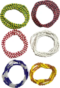 Juego de 6 Collares De Santería - Obatala, Shango, Elegua, Oshun, Yemaya, Orula... - Imagen 1 de 1