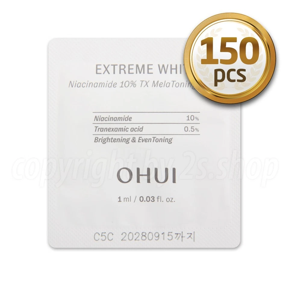 O HUI NIACINMIDA 10% TX CREMA MELATONANTE 1 ml x 150 piezas OHUI Foto 1 de 1