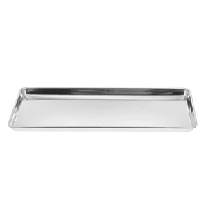 Stainless Steel Rice Noodle Dish Serving Tray Toddler Food Trays - Picture 1 of 12