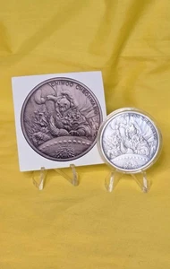 2021 Südkorea Chiwoo Cheonwang Antik 1oz Silbermünze .999 - Bild 1 von 6