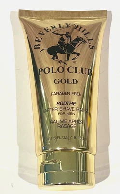 Bálsamo calmante para después del afeitado BHPC Gold de Beverly Hills Polo Club 5 OZ para hombre Foto 1 de 4