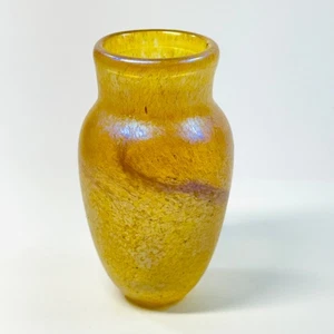 Orient & Flume Small 4" Vase signed with original sticker - Picture 1 of 6