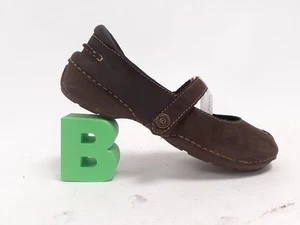 Hush Puppies Audrina EE Brown Leather Mary Jane Shoes Size UK 7 Collectible - Picture 1 of 9