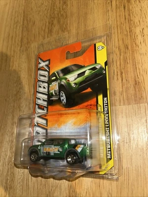Matchbox verde Mitsubishi L200 / Triton cinco de 10 Foto 1 de 4
