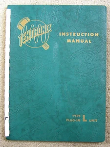 Preamplificador enchufable tipo L Tektronix Manual de instrucciones 070-035 - Imagen 1 de 1