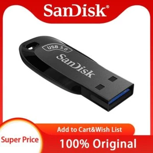 SanDisk CZ410 Ultra Shift USB 3.0 Flash Drive Memory 32Gb 62Gb 128Gb 256Gb - Afbeelding 1 van 12