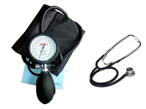 Blutdruckmesser, Blutdruckmessgerät Pro mit Stethoskop für den Notfallrucksack - Bild 1 von 2