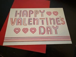 Happy Valentine Hallmark Happy Valentine’s Day Karte TXC53 - Bild 1 von 3