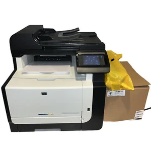 HP LaserJet Pro CM1415fnw Color MFP AIO Color Laser Printer 25.6k Pages W/ Toner - Picture 1 of 17