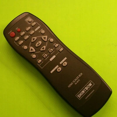 NEW - ORIGINAL Shinybow SB-3879 HDMI Video Scaler Selector Switch REMOTE CONTROL - Image 1 of 4