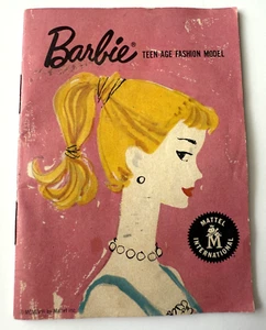 Vintage Pferdeschwanz Barbie Puppe Booklet Fashion Pamphlet "R Katalog Commuter Set - Bild 1 von 3