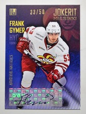 2016-17 KHL Jokerit Helsinki Autograph #JOK-AUT-025 Frank Gymer 33/50