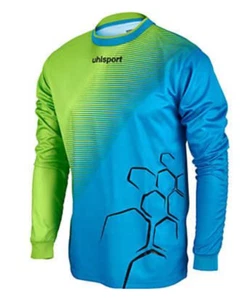 NWOT Uhlsport Match AbrsnRsst SmartBreath XtraElbowPaddng Soccer Goalie Jersey L - Picture 1 of 11