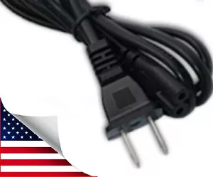 Power Cord Wall Plug Electric Cable 4 Technics SL-V5 Vertical Record Player SLV5 - Picture 1 of 1