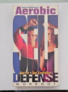 steve demasco demasco's AEROBIC SELF DEFENSE WORKOUT  VHS VIDEOTAPE 1992 not dvd - Picture 1 of 1