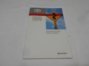 2014 TOYOTA TUNDRA NAVIGATION SYSTEM OWNER'S MANUAL OEM EXCELLENT CONDITION - Bild 1 von 3
