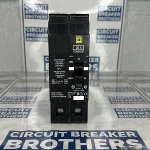 Interruttore Square D EDB24020 20 Amp 480/277 V 2 Poli (Spedizione Stesso Giorno) - Foto 1 di 5